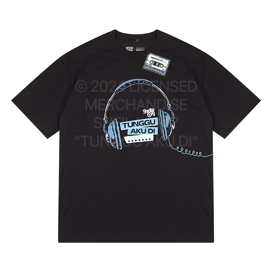 T-Shirt Headphone TAD - Black